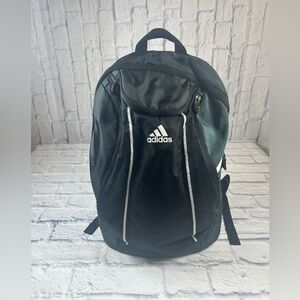 Adidas Black and White Laptop Backpack.